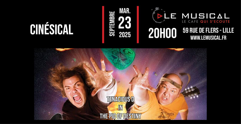 Cinésical: Tenacious D in "The pic of destiny"