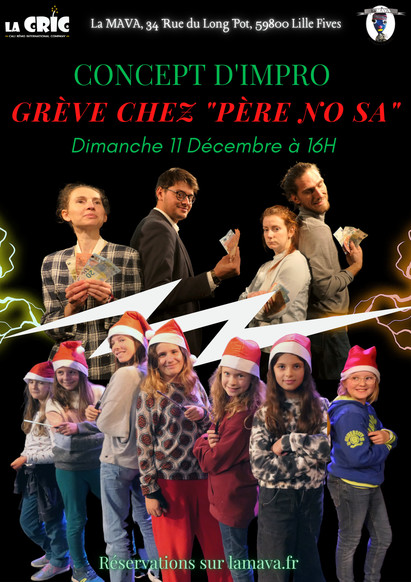 Concept d’Impro – Grève chez Père No SA