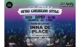 Concert : Bamby + Rdydy + Dj did (soirée clôture Inna Di Place)