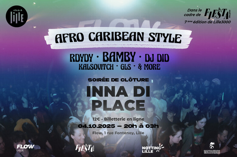 Concert : Bamby + Rdydy + Dj did (soirée clôture Inna Di Place)