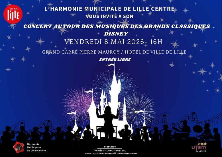 Concert de l’Harmonie Municipale de Lille-Centre