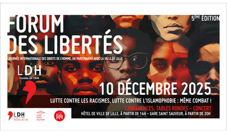 Concert du Forum des libertés de la Ligue des droits de l'Homme