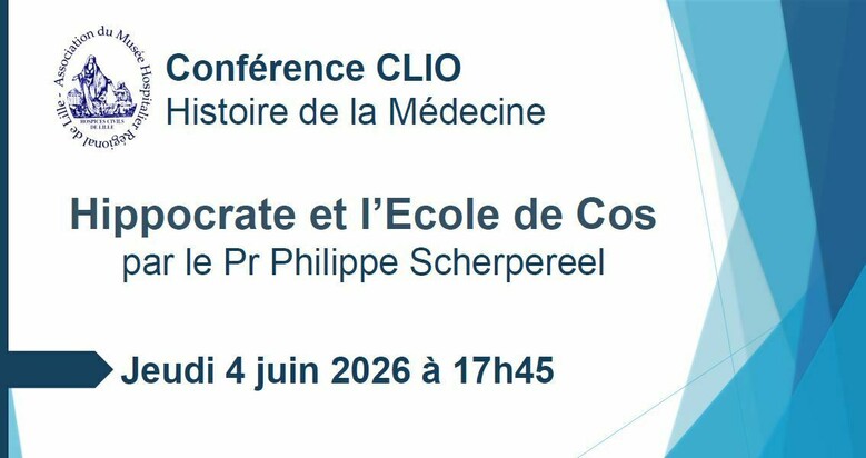Conférence CLIO : Hippocrate et l’Ecole de Cos