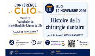 Conférence CLIO : Histoire de la chirurgie dentaire