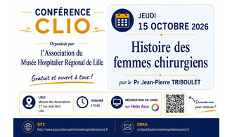 Conférence CLIO : Histoire des femmes chirurgiens