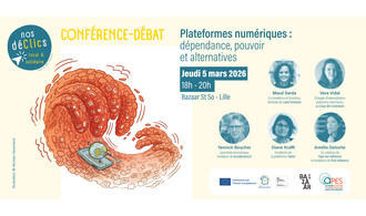 Conférence - débat : plateformes numériques, dépendance, pouvoir et alternatives