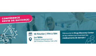 Conférence Envie de Savoir(s) : Comment invente-t-on les médicaments ?