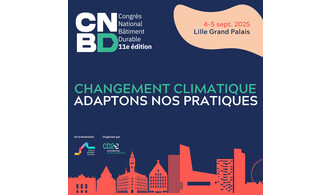 Congrès National Bâtiment Durable ???? l’événement à ne pas manquer !