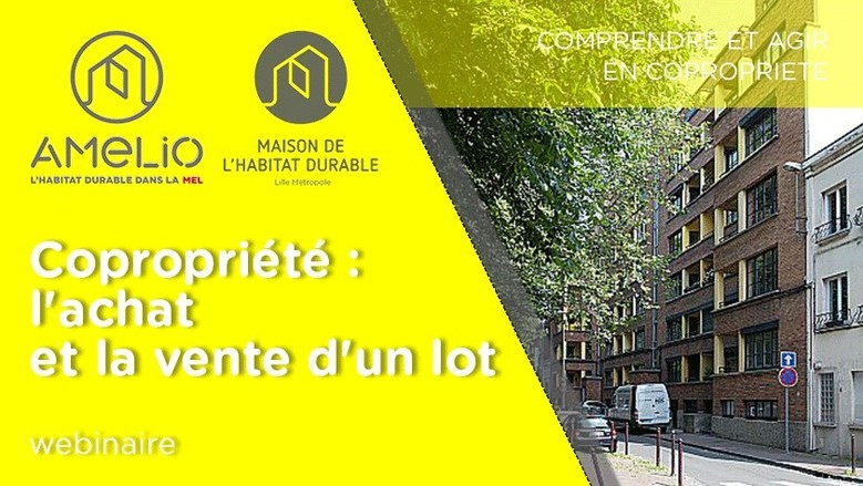 Copropriété : l'achat et la vente d'un lot