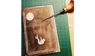 Crée ton affiche en linogravure