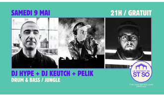 DJ Hype + Keutch + Pelik