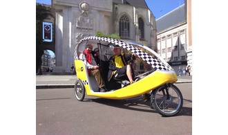 En octobre, testez vos courses en taxivélo avec Happymoov