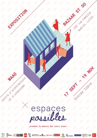 Exposition Espaces possibles : prendre la mesure des tiers-lieux