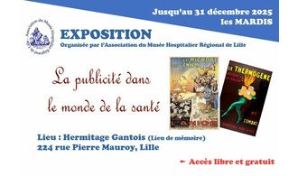 Exposition "La publicité dans le monde de la santé"