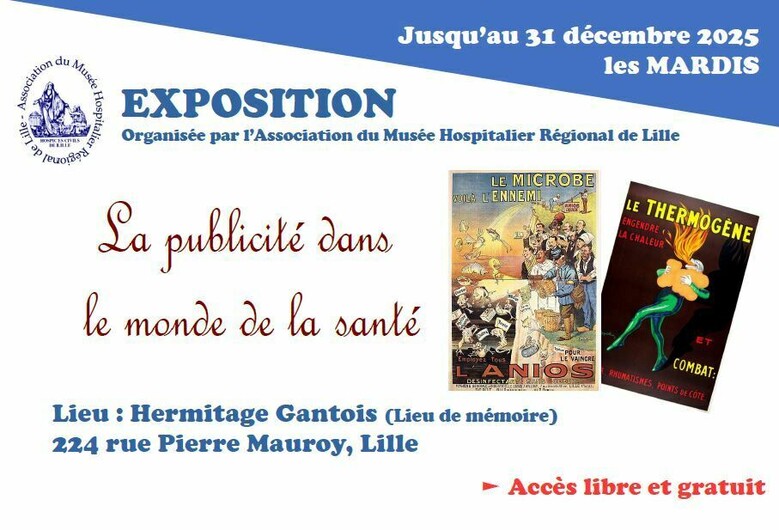 Exposition "La publicité dans le monde de la santé"