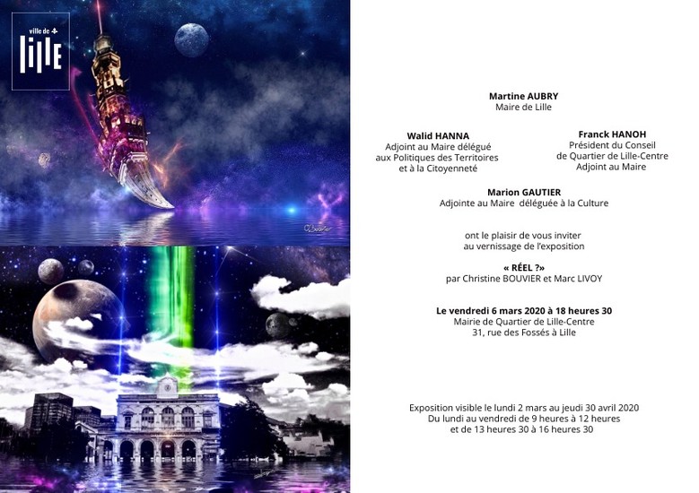 Exposition "Réel ?" de Marc Livoy et Christine Bouvier