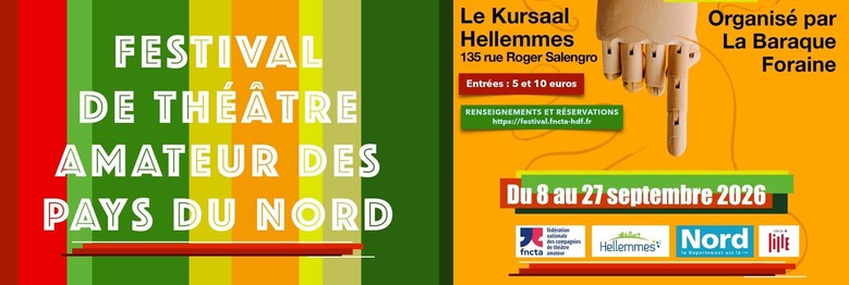 Festival de Théâtre Amateur des Pays du Nord 2026