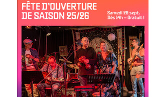 Fête d'ouverture de la saison 25/26 du Grand Bleu
