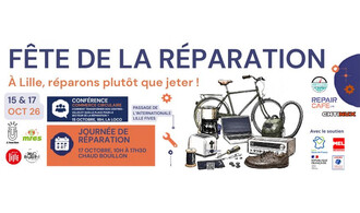 Fête de la réparation à Lille - journée réparation