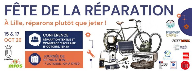 Fête de la réparation à Lille