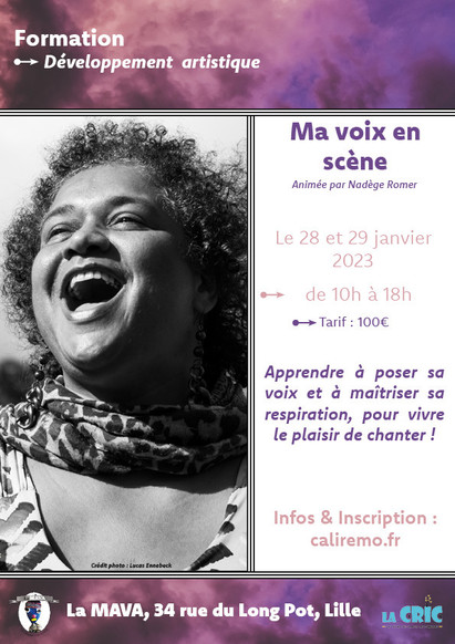 Formation - Ma voix en scène