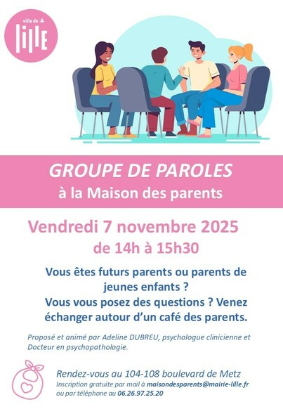 Groupe de paroles pour les parents