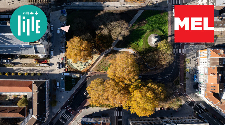 Inauguration de la rue Solférino et de la place Philippe Lebon