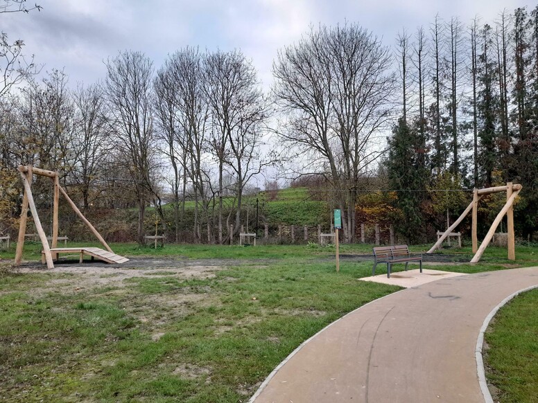 Inauguration de la tyrolienne des Pyramides