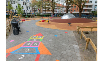 Inauguration du square de la Boule