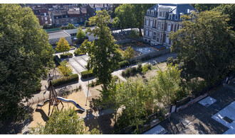 Inauguration du square des Mères