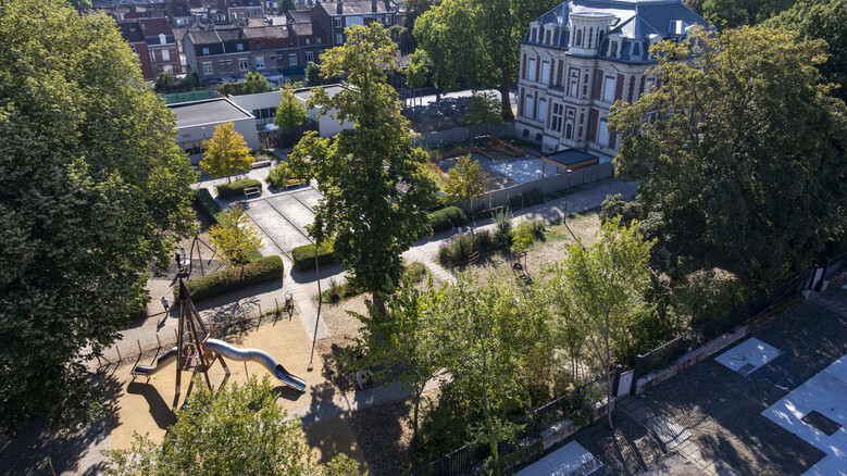 Inauguration du square des Mères