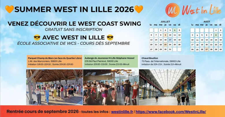 Initiation à la danse West Coast Swing