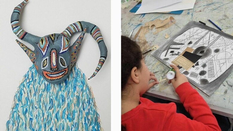 Inscription ateliers d'arts plastiques hebdomadaires à l'Espace Pignon