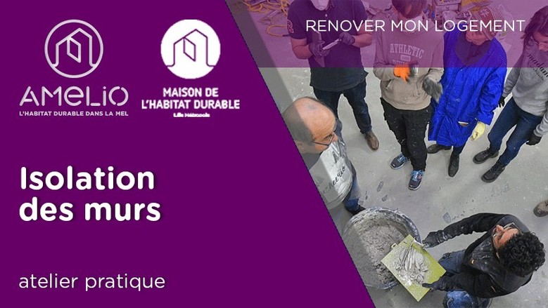 Isolation des murs | Atelier pratique