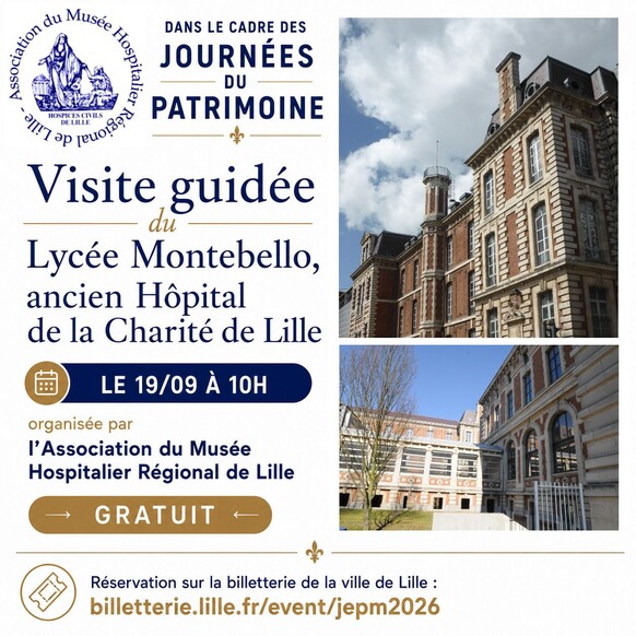 JEP : Visite de l'ancien Hôpital de la Charité de Lille