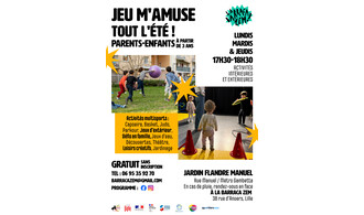 Jeu m'amuse tout l'été avec la Barraca Zem