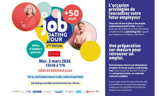Job Dating Tour des + de 50 ans