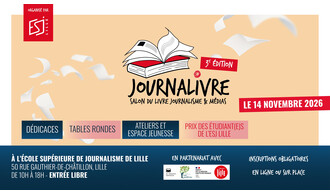 Journalivre, salon du livre journalisme et médias - 3e édition