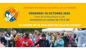 Journée mondiale du refus de la misère
