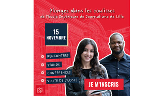 Journée Portes Ouvertes Écoles Supérieure de Journalisme de Lille et École des Narrations Numériques de Lille