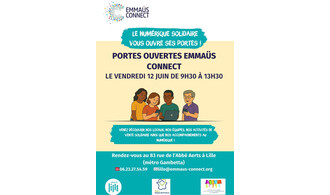 Journée Portes Ouvertes Emmaus Connect LILLE