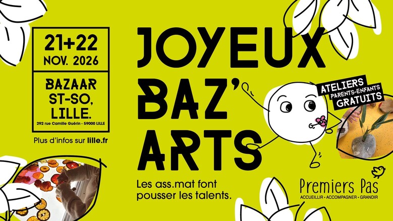JOYEUX BAZ'ARTS - De l'infiniment petit à l'infiniment grand, l'art de s'émerveiller !