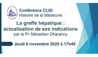La greffe hépatique : actualisation de ses indications