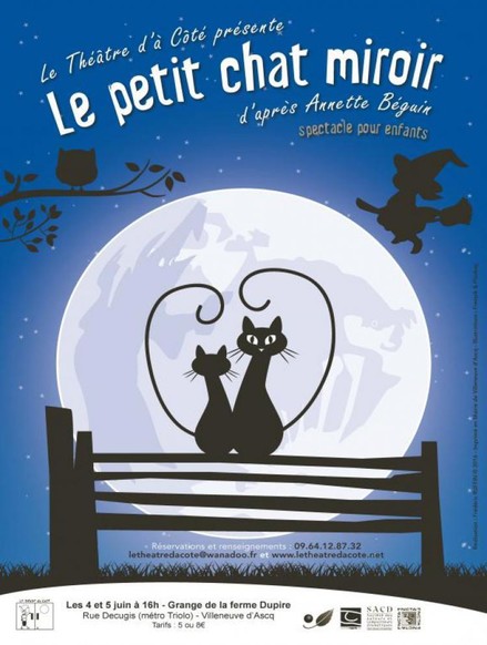 Le théâtre d'à côté: Le petit chat miroir