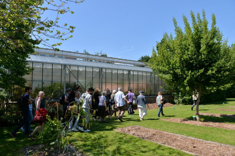 Les jardins de la faculté de pharmacie