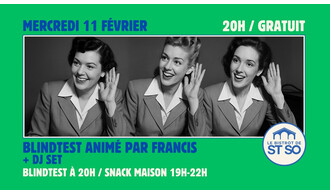 Les Mercredis Blindtest à St So !