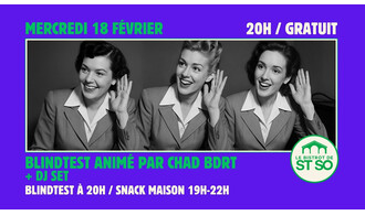 Les Mercredis Blindtest à St So !