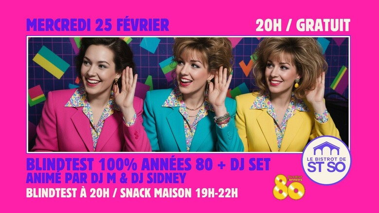 Les Mercredis Blindtest à St So !