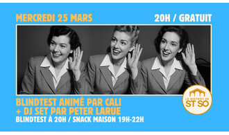 Les Mercredis Blindtest à St So !