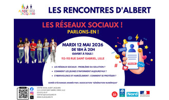 Les réseaux sociaux : Parlons-en le 12 mai 2026 !